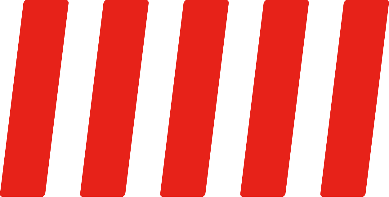 footer feature lines